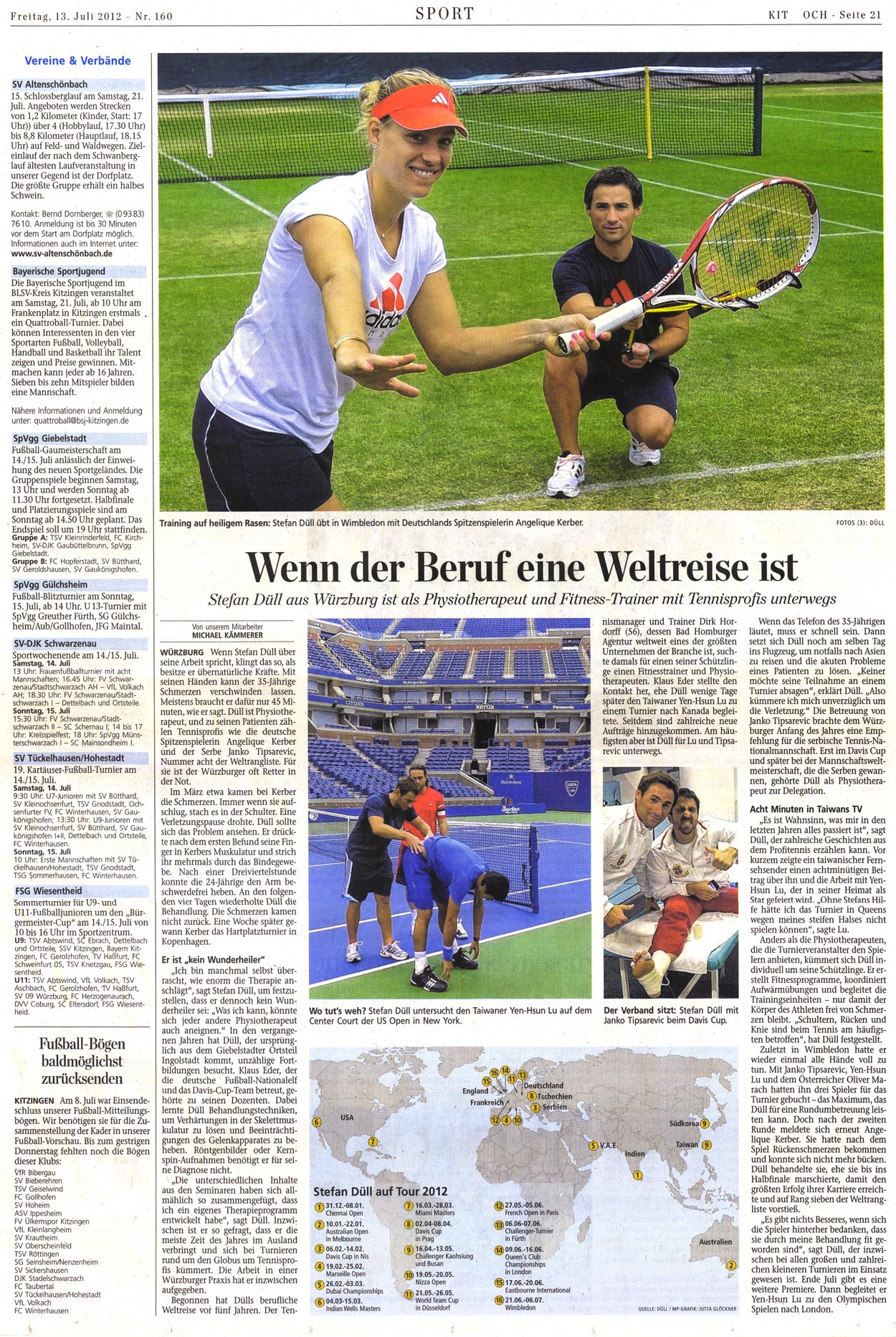 Mainpost Artikel, Juli 2012, www.mainpost.de
